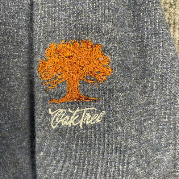 Travis Mathew 1/2 Zip Golf Pullover Men's Large Blue Oak Tree Logo Stretch - Picture 3 of 14
